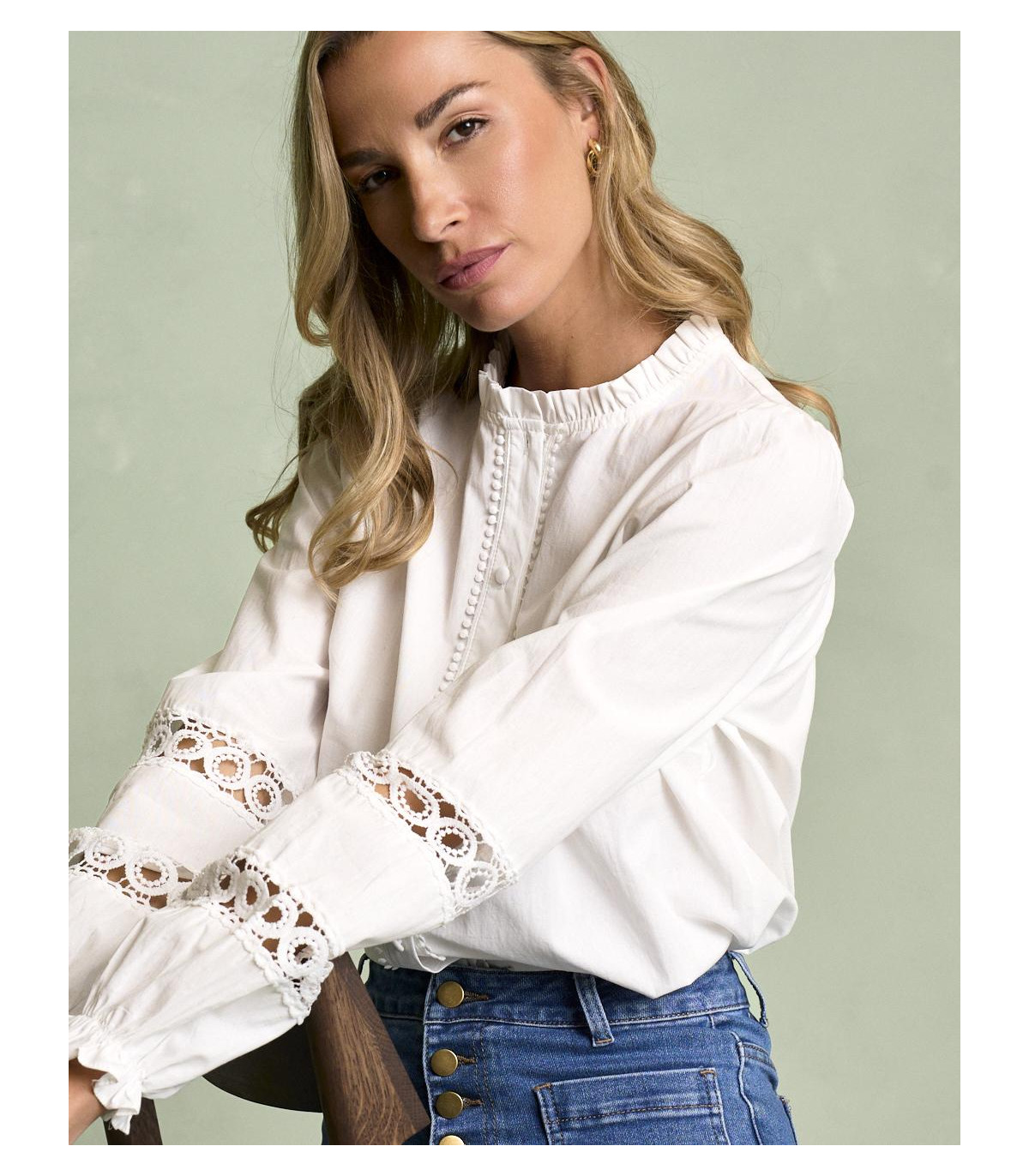 Polin et moi Camisa bordados