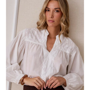 CAMISA BORDADO ESCOTE LUCINDA