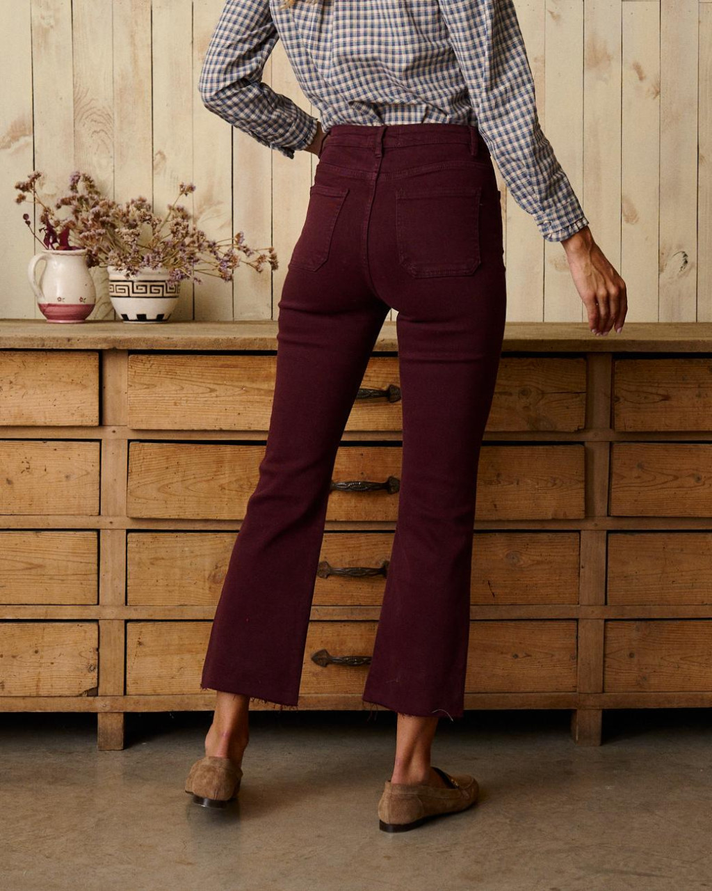 PANTALON VAQUERO BOLSILLOS AUDRA