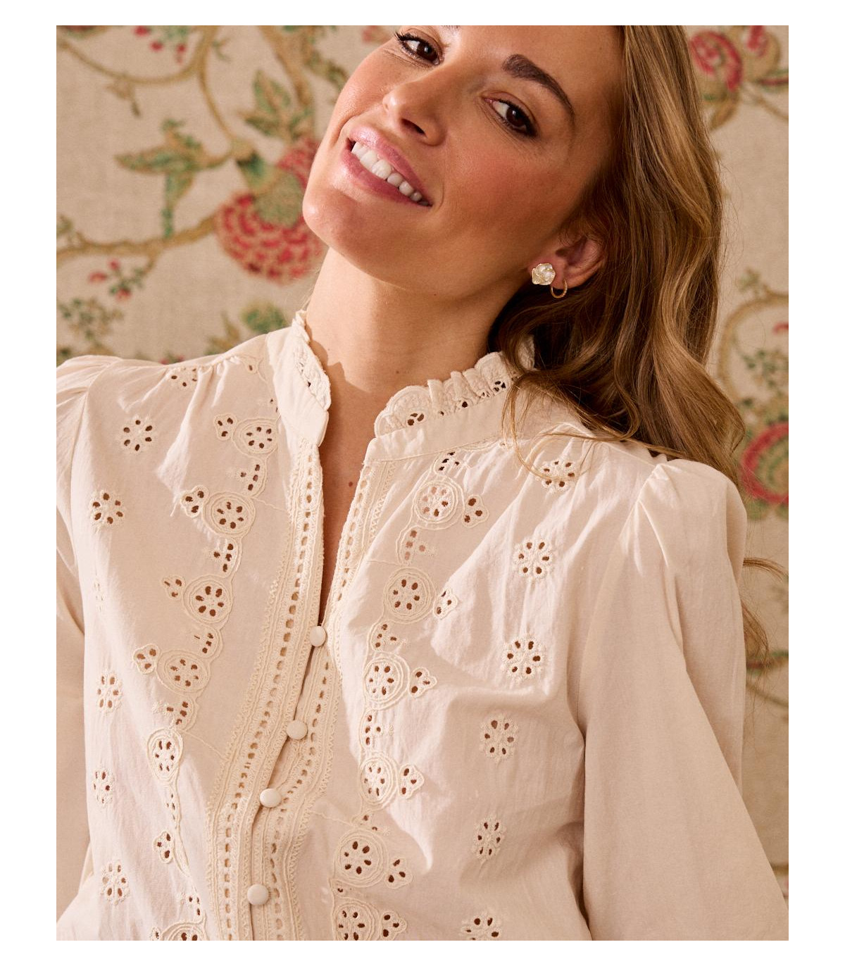 camisa puntillo maria