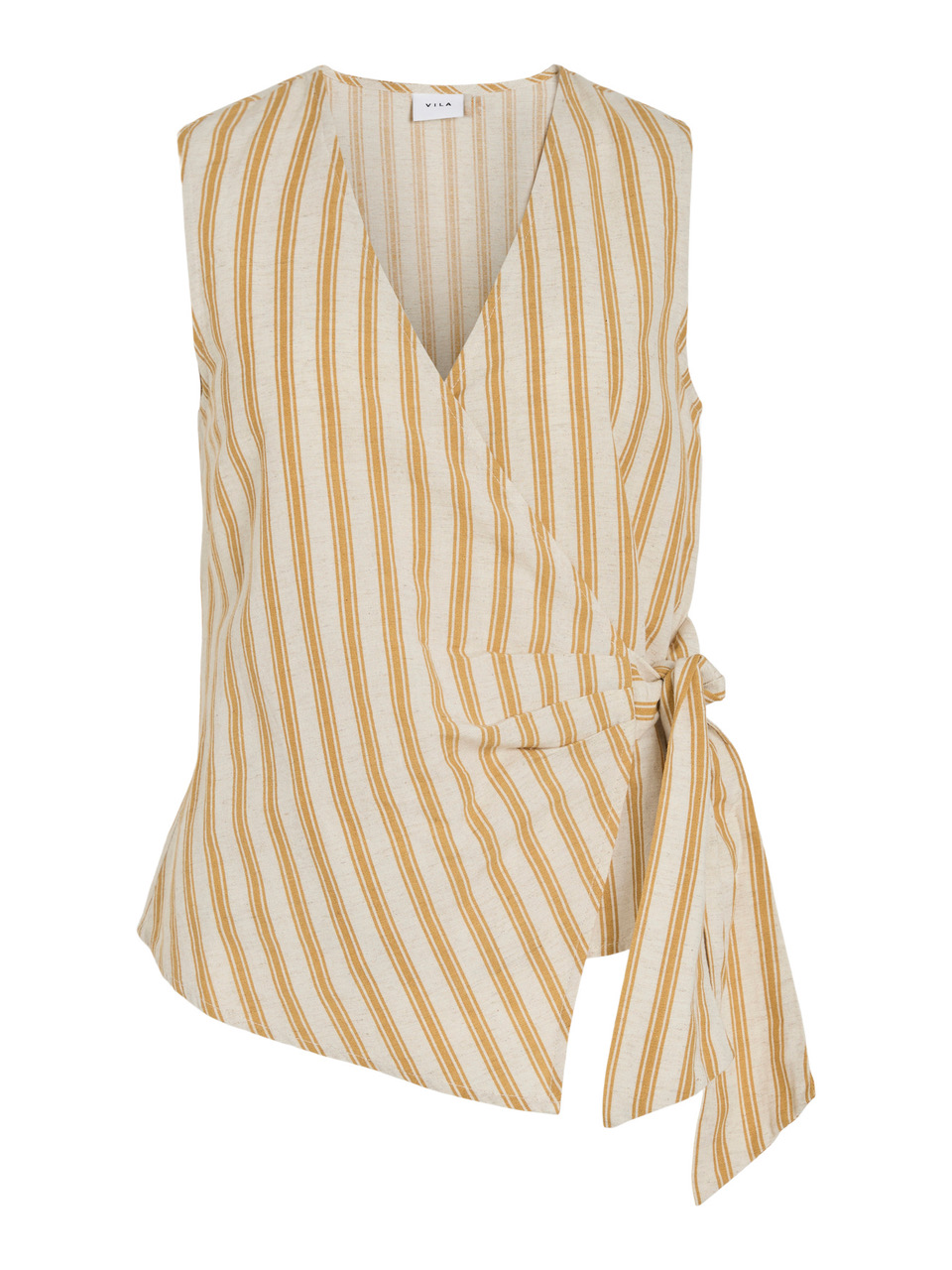 PRISILLA TOP LINO RAYAS