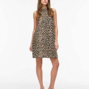 VIPRISILLA VESTIDO CORTO ANIMAL PRINT