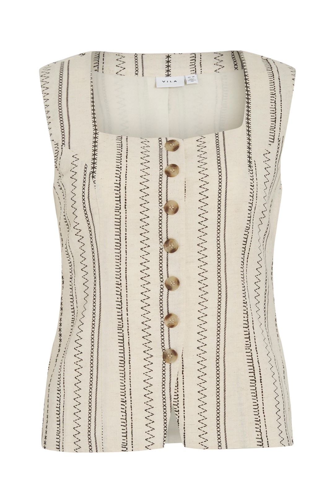 CHALECO VILINNEN TOP ETNICO MUJER