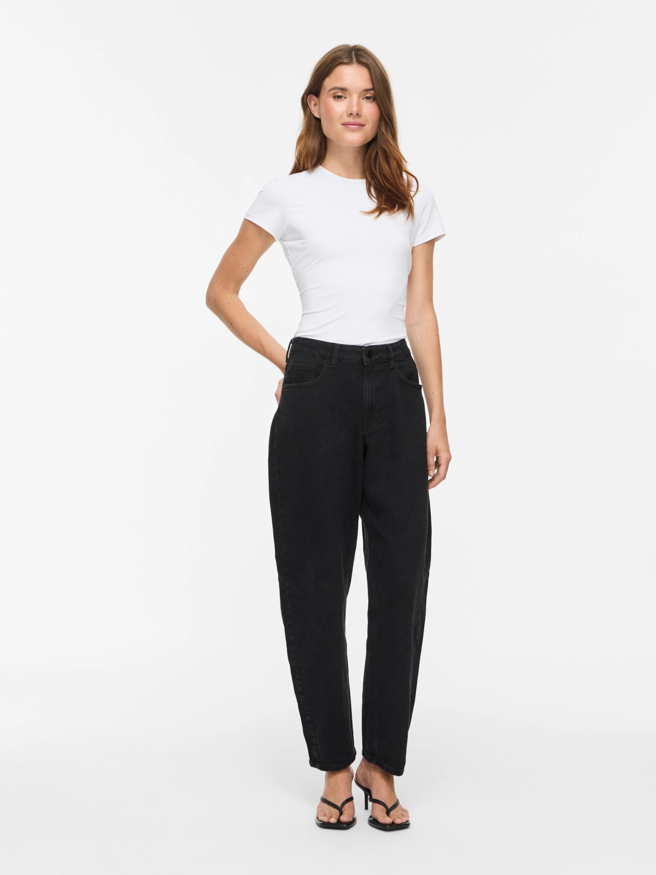 BRADY JEANS BARREL NEGRO