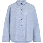 VILANSA BLUSA RAYAS AZUL