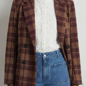 CAMISA VILA VIROSANA CRUDA CON VOLANTES Y CUELLO MAO